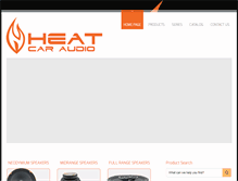 Tablet Screenshot of heatcaraudio.com